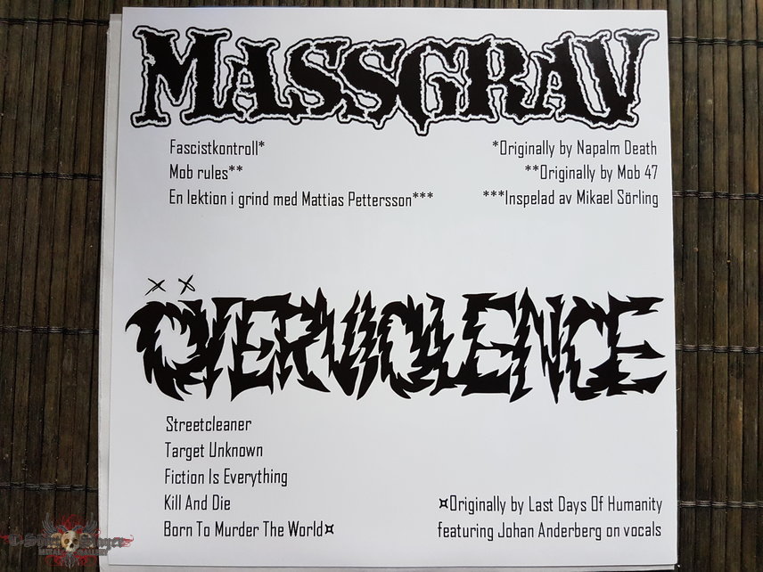 Massgrav / Overviolence Split 