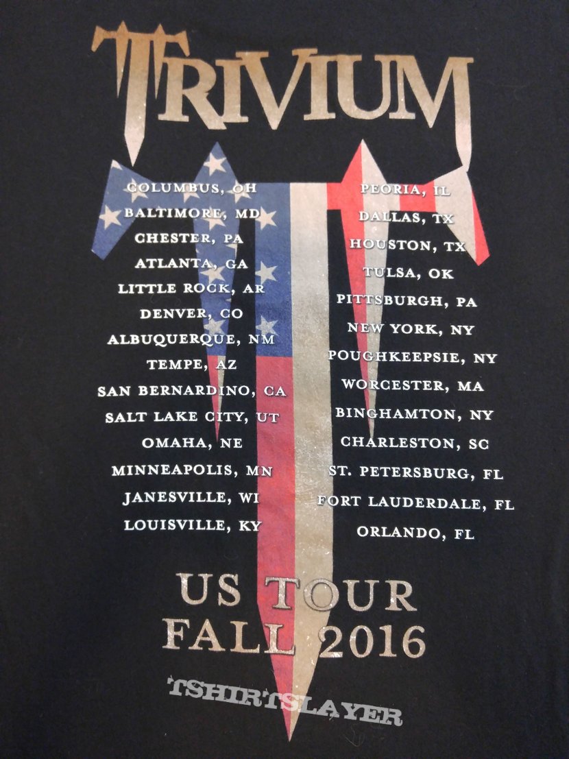 Trivium - US Tour Fall 2016 Shirt