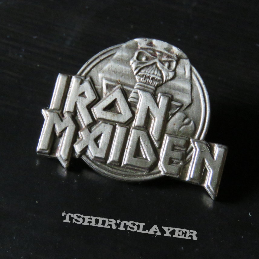 Iron Maiden - Powerslave - Vintage Pin