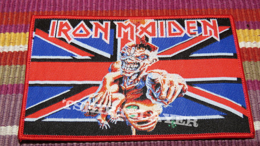 Iron Maiden - Somewhere Back In Time - Patch