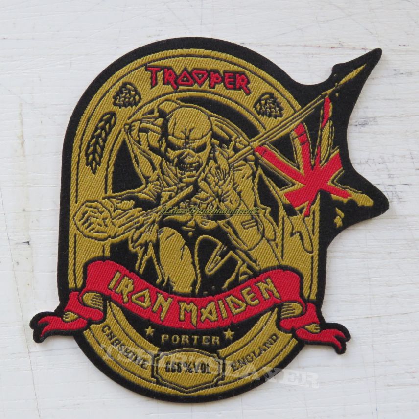 Iron Maiden Trooper - Beer - Patch Iron Maiden Trooper - Beer - Patch