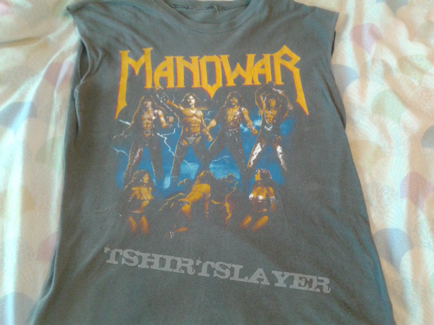 Manowar - Fighting The World European Tour 1987 Original