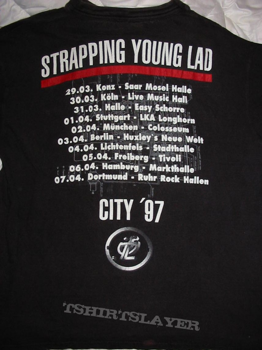 tjære umoral virtuel Strapping Young Lad, Strapping Young Lad shirt TShirt or Longsleeve  (RUSTY666's) | TShirtSlayer
