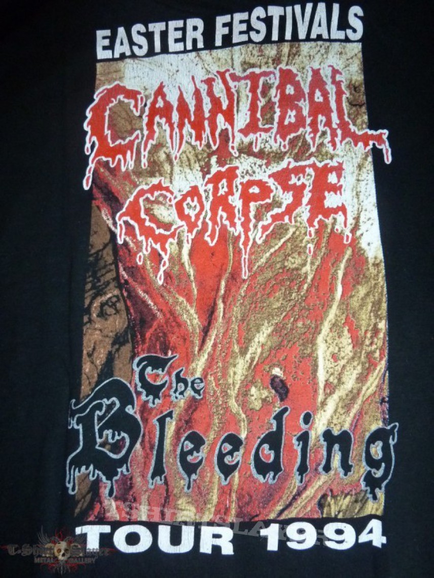 TShirt or Longsleeve - Cannibal Corpse - Easter Festivals Tour 1994