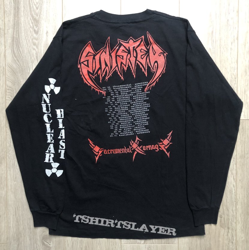 Sinister - European Tour 1992 Sinister - European Tour 1992