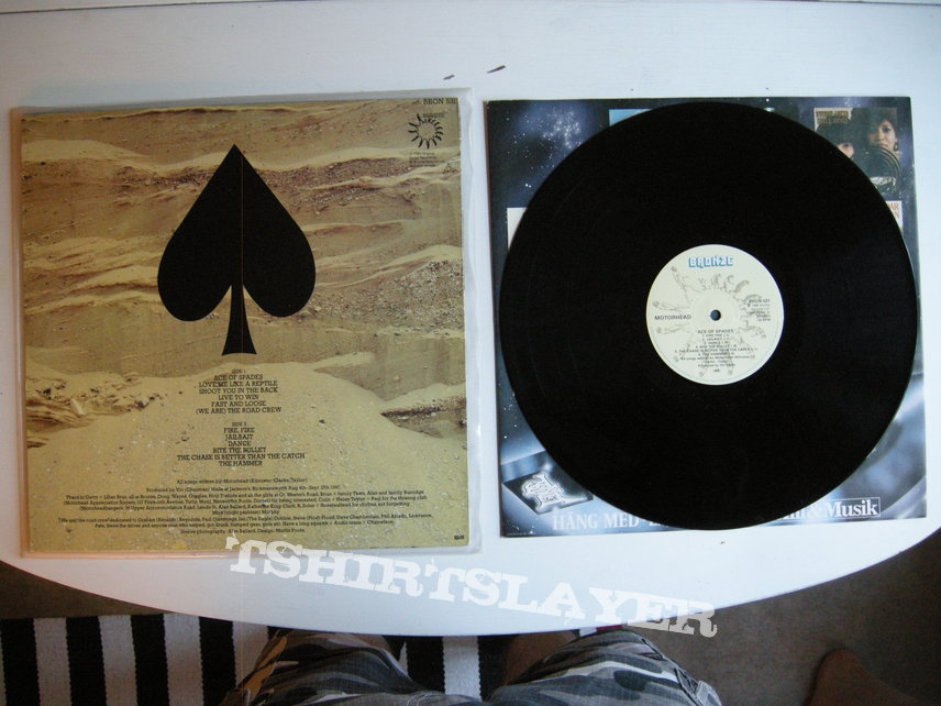 Motörhead - Ace of spades LP Swedish pressing 1980 Motörhead - Ace of spades LP Swedish pressing 1980
