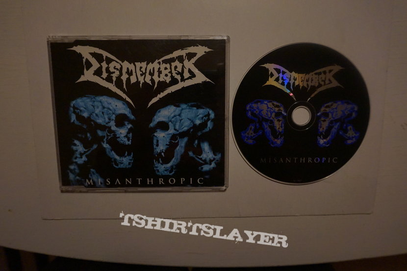 Dismember - Misanthropic CD Single  Nuclear Blast ‎– NB 254-2 