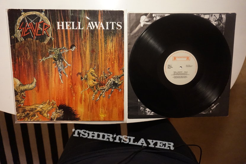 Slayer - Hell Awaits LP (Roadrunner, Europe, 1985)