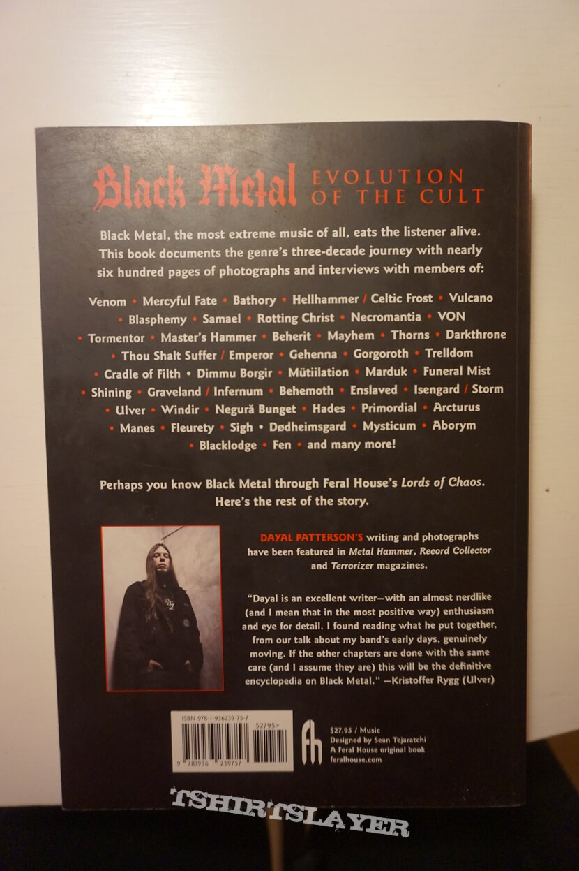 Various Artists Black Metal - Evolution of the cult by Dayal Patterson BOOK