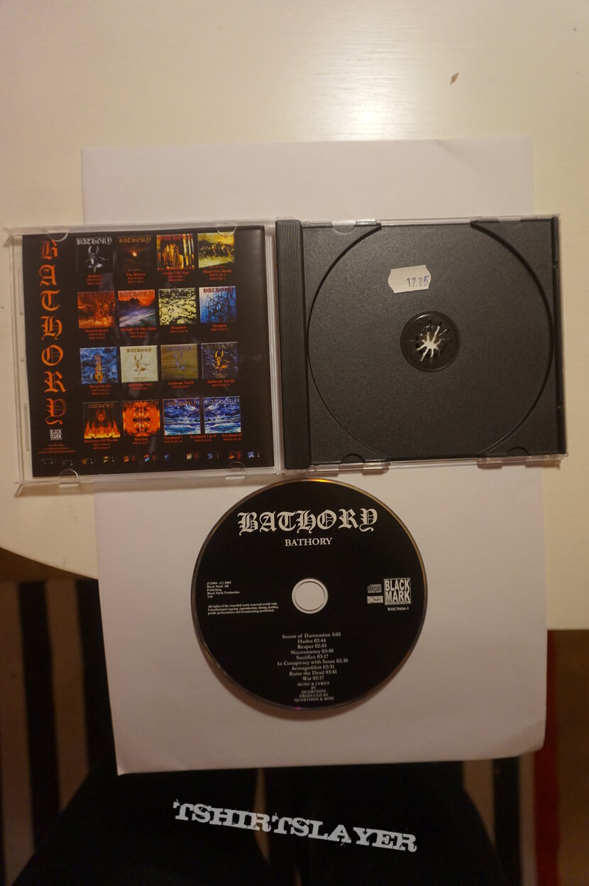 Bathory - Bathory S/T CD Repress 2003