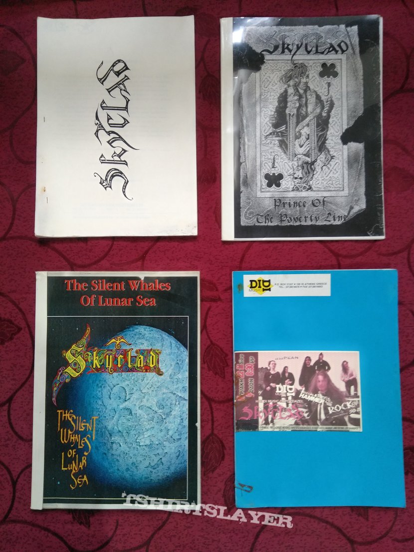 Skyclad tour itineraries 1994-1996