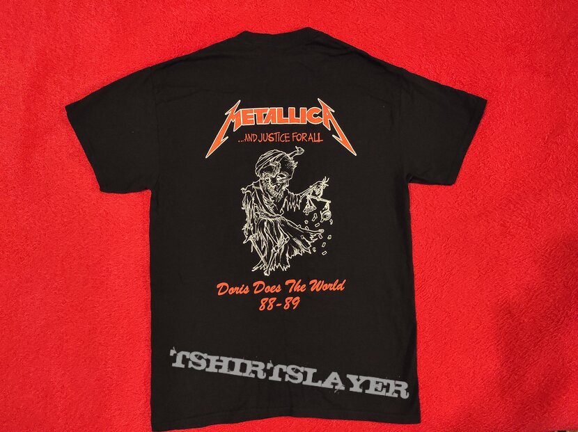 Metallica -  Justice era replica crew t-shirt