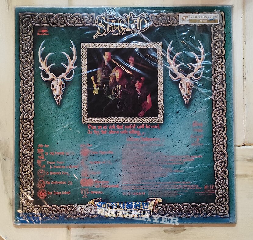 Skyclad - The Wayward Sons of Mother Earth [South Korean promo LP pressing]