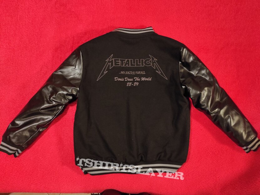 Metallica - ...And Justice For All  Varsity Tour Jacket