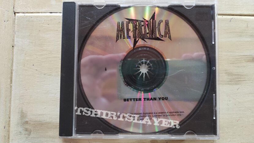 Metallica – Better Than You (US limited edition promo cd single)