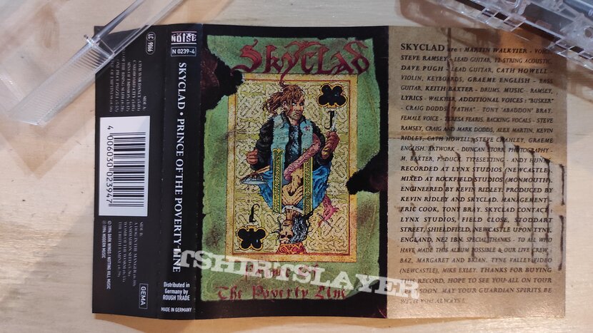 Skyclad – Prince Of The Poverty Line (German cassette)