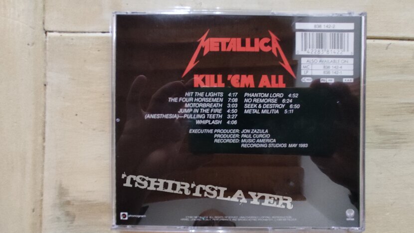 Metallica – Kill &#039;Em All (cd - reissue)