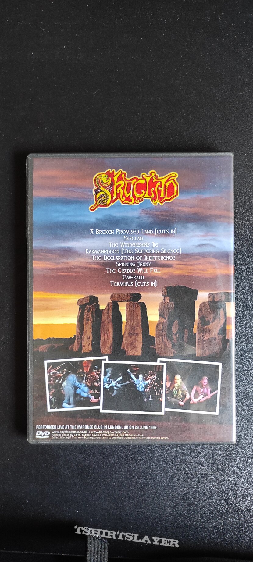 Skyclad - Live in London, England 29-6-1992 unofficial DVD