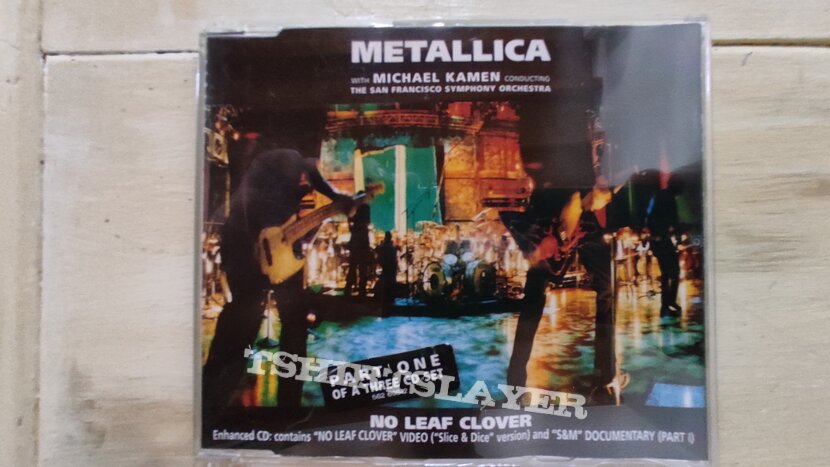 Metallica With Michael Kamen Conducting The San Francisco Symphony Orchestra – No Leaf Clover (cd single pt.1)