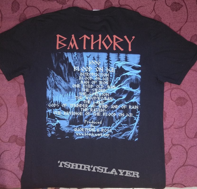 Bathory - Blood on Ice t-shirt