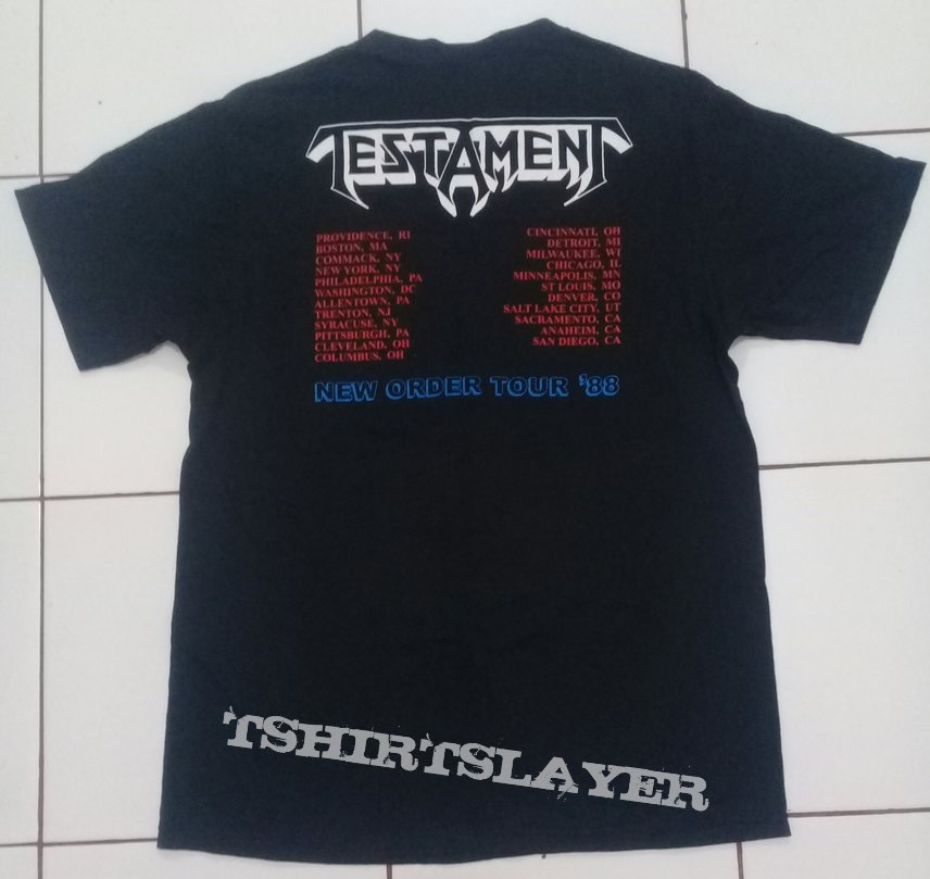 Testament - The New Order 1988 Tour Testament - The New Order 1988 Tour