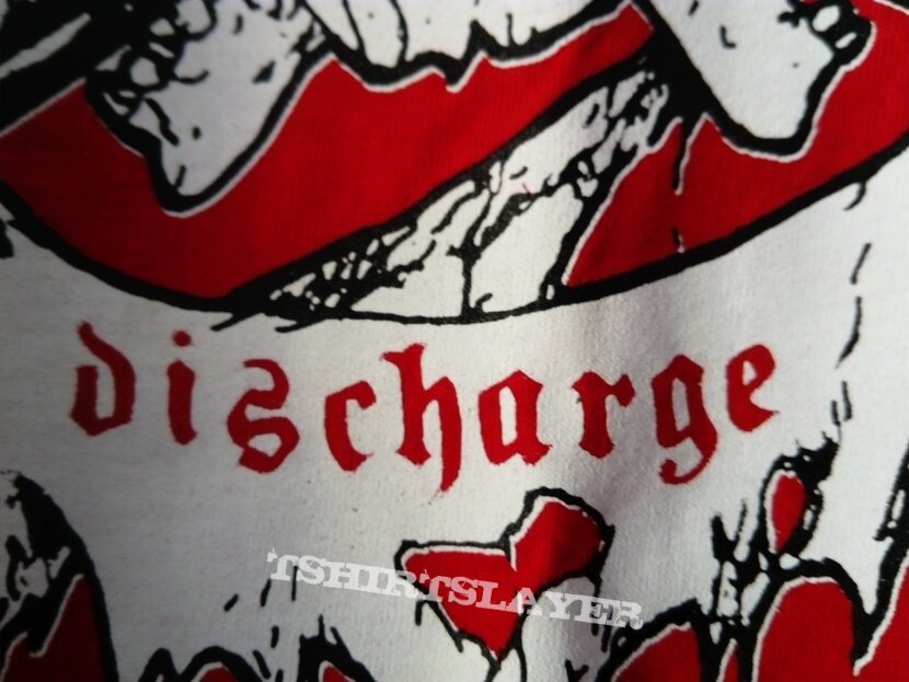 Discharge - Skull (red)