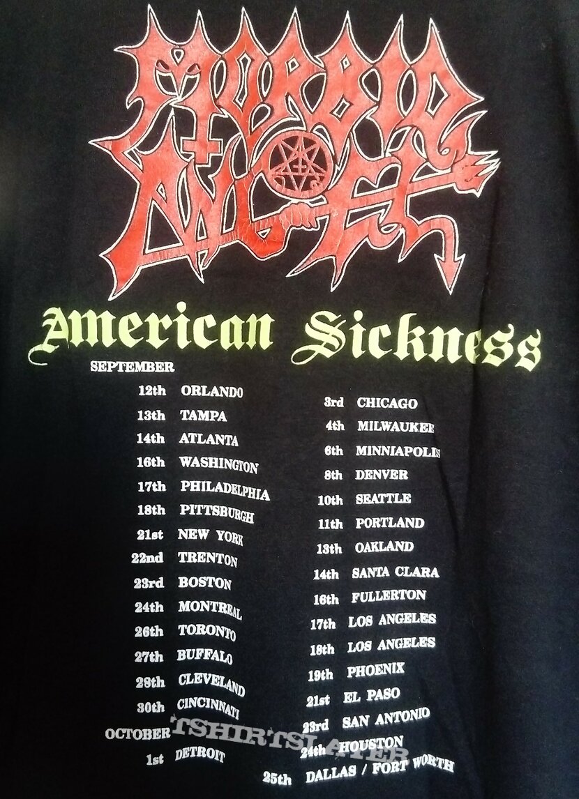 Morbid Angel - American Sickness 1991 Tour