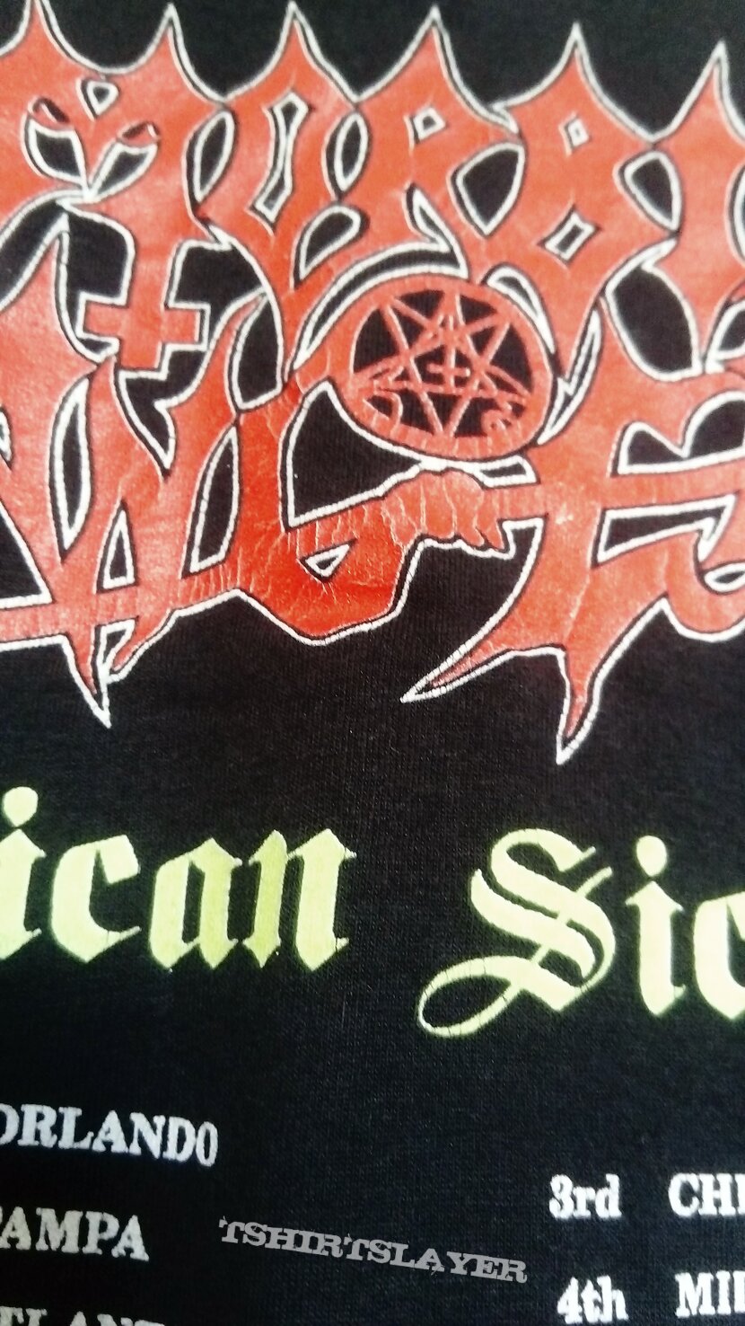 Morbid Angel - American Sickness 1991 Tour