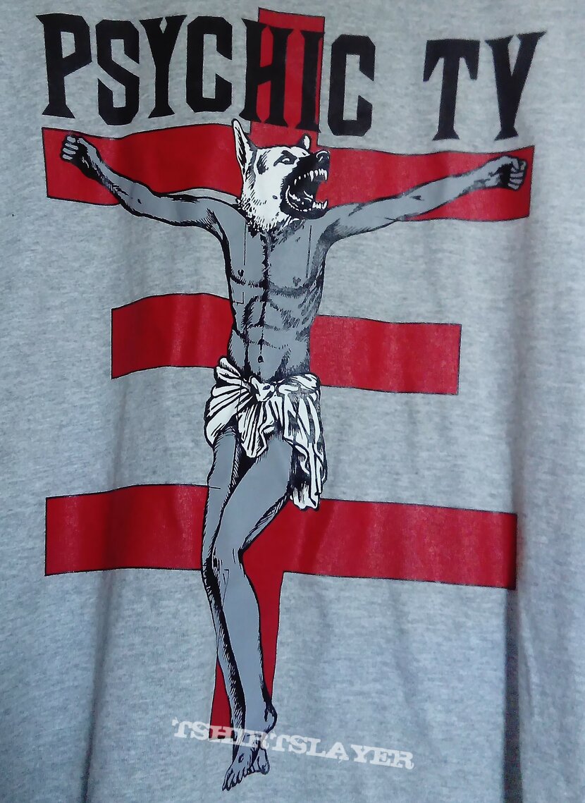 Psychic TV - Wolf Dog Cross 1997 | TShirtSlayer TShirt and