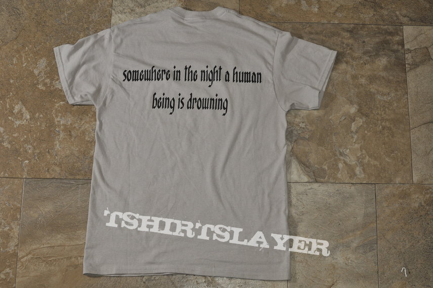 The Body - &quot;Somewhere in the night a human being is drowning&quot; shirt