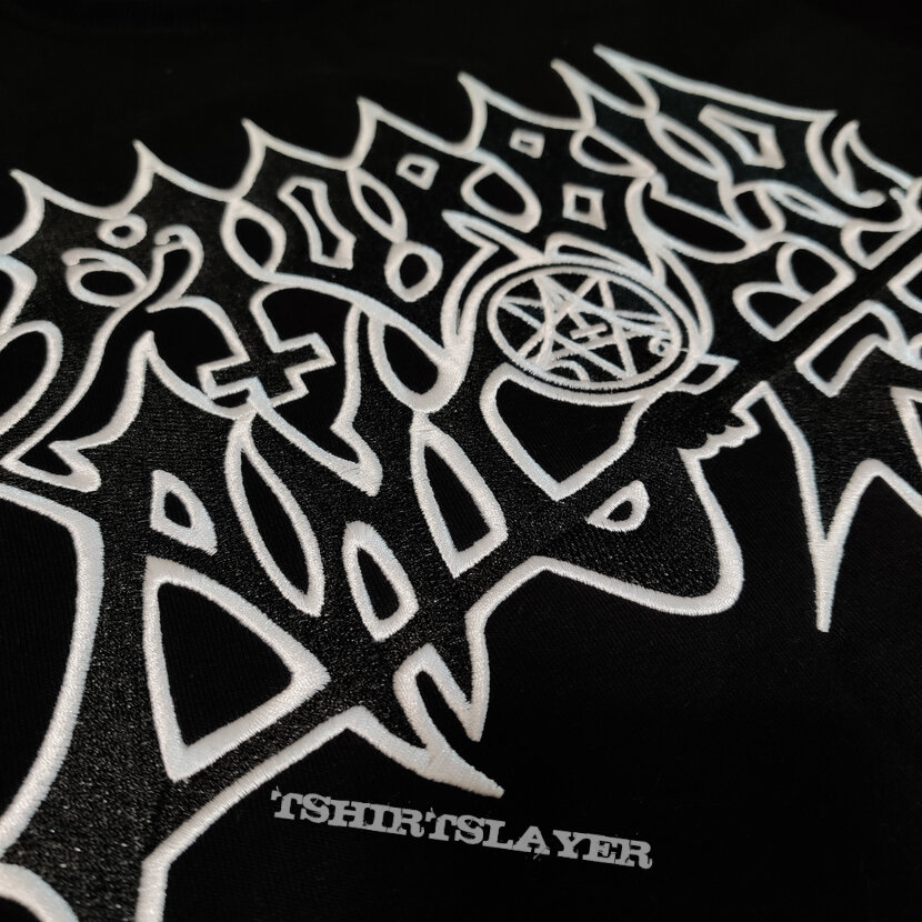 Sweatshirt with Embroidered Morbid Angel - Logo Sweatshirt with Embroidered Morbid Angel - Logo