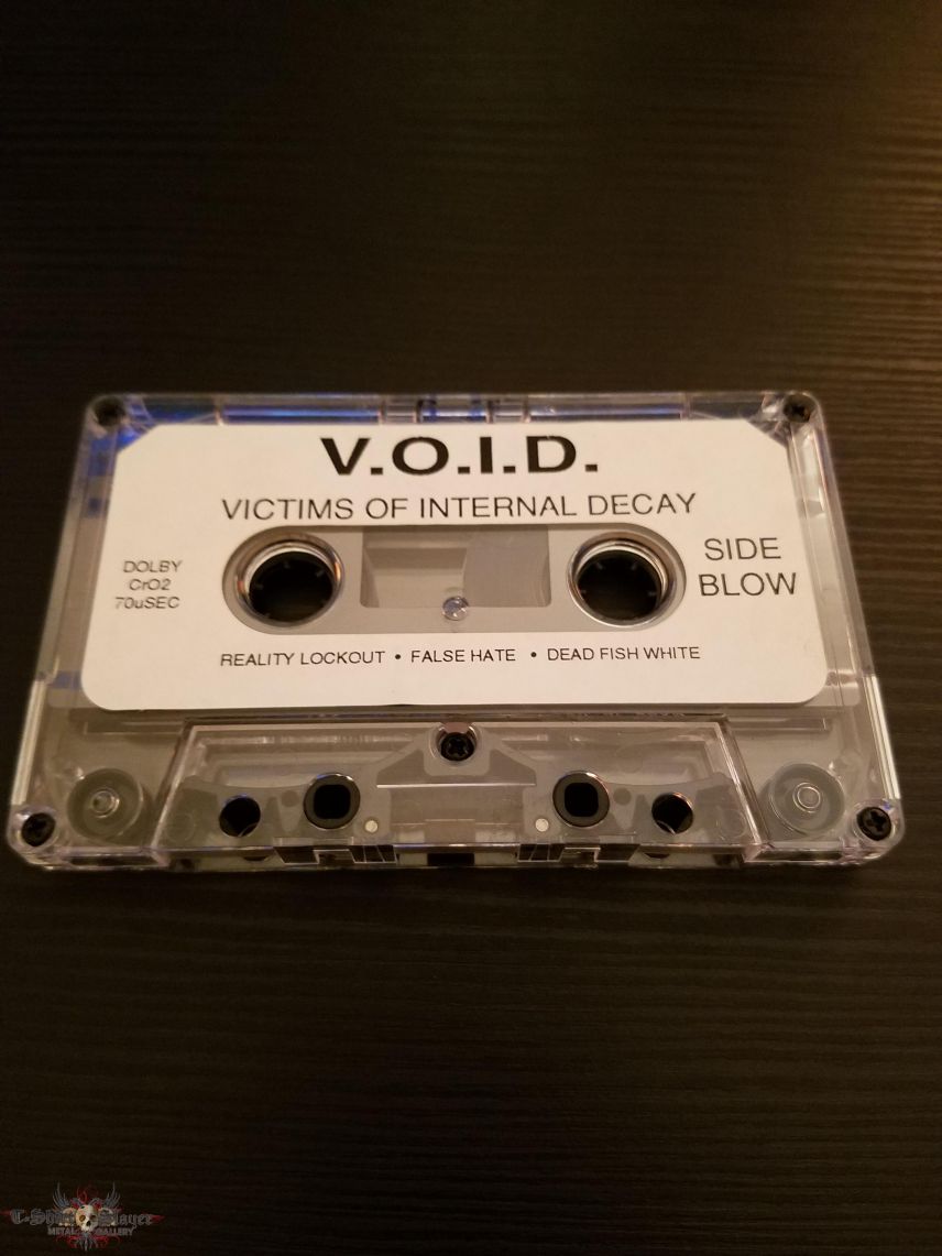 Victims Of Internal Decay V.O.I.D Dead Fish White Demo tape 1991