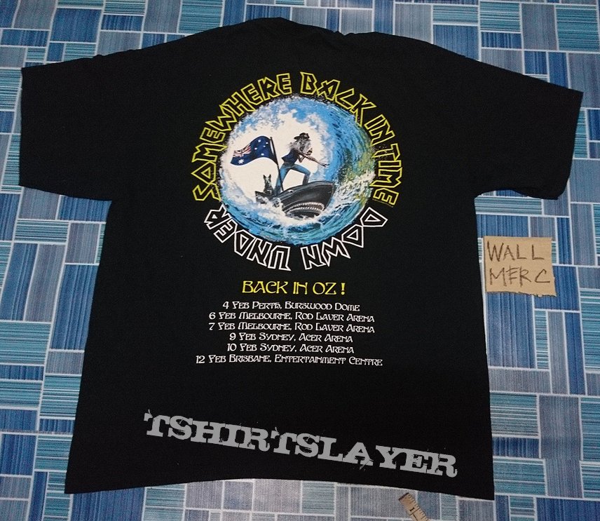 Iron maiden tour shirt