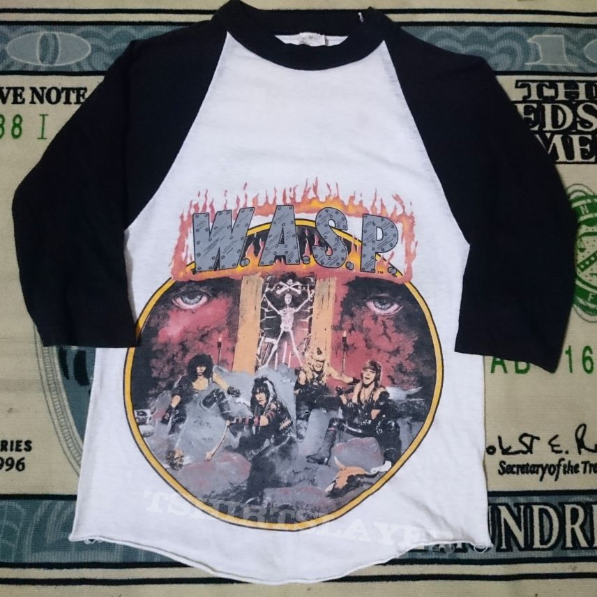 W.A.S.P. Vintage W.A.S.P raglan shirt