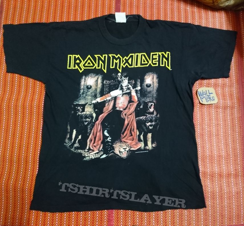 Iron maiden EDWARD THE GREAT tshirt 2002