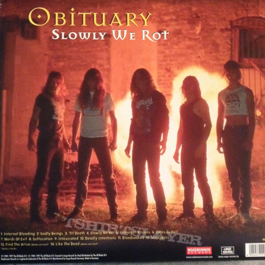 Obituary - Slowly We Rot