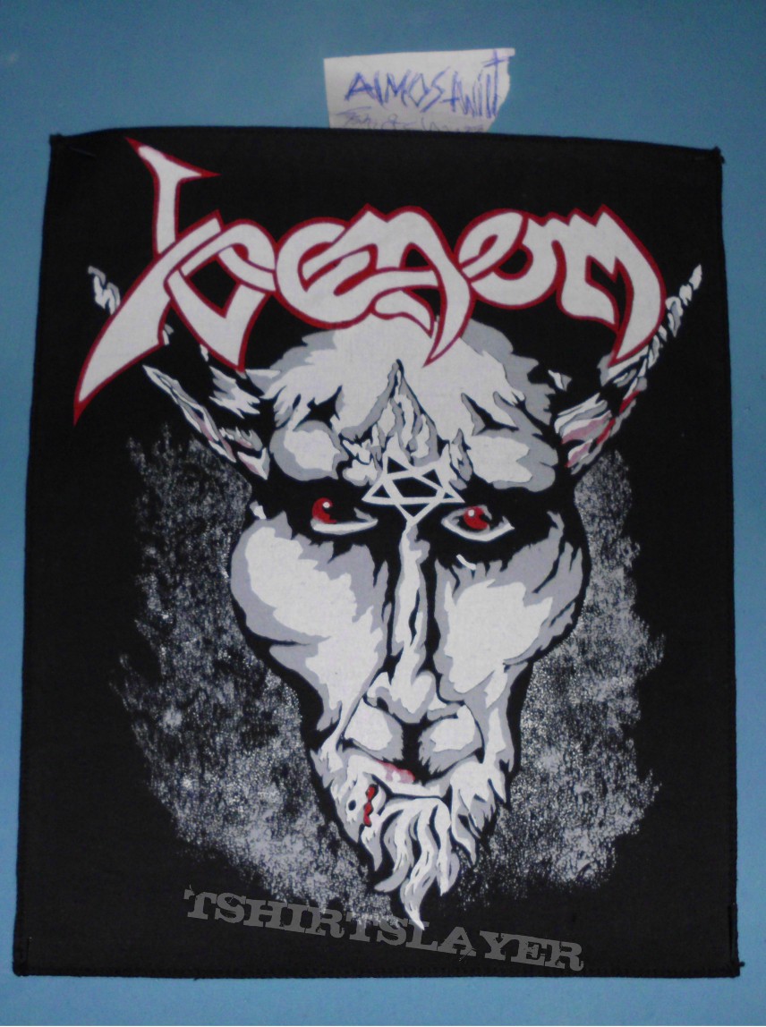 Patch - original Venom - Black Metal Back Patch