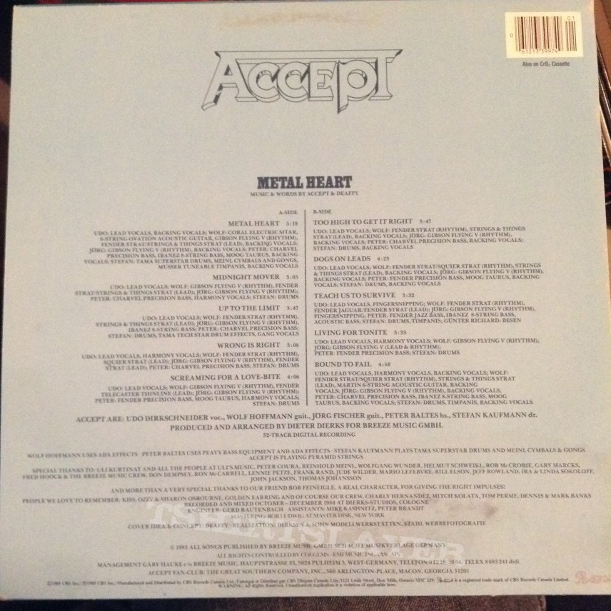 Accept - Metal Heart