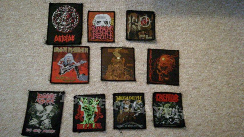 Slayer Some spare patches