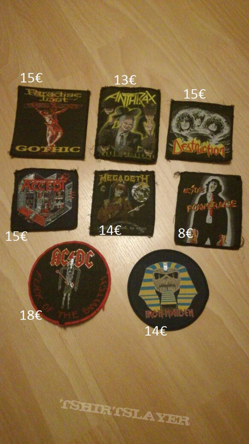 Megadeth Patches for you
