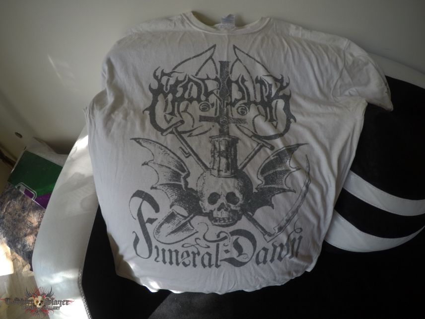 Marduk Funeral Dawn white T-Shirt Marduk Funeral Dawn white T-Shirt