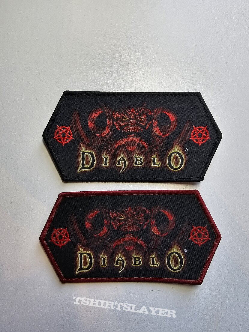 Diablo woven Game Patches