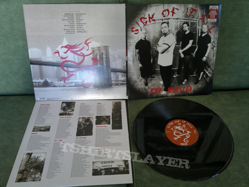 Other Collectable - Sick Of It All - &quot;Nonstop&quot; LP