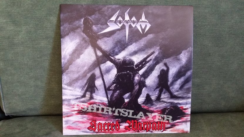 Sodom - &quot;Sacred Warpath&quot; 10&quot; EP in Red Vinyl