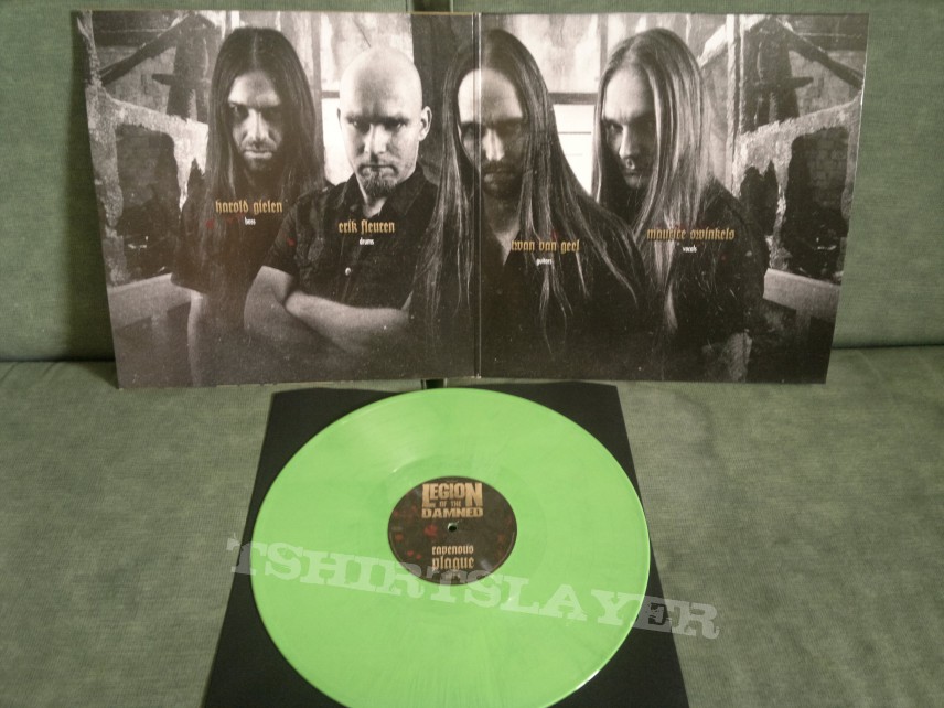 Legion Of The Damned - &quot;Ravenous Plague&quot; LP on Green Vinyl