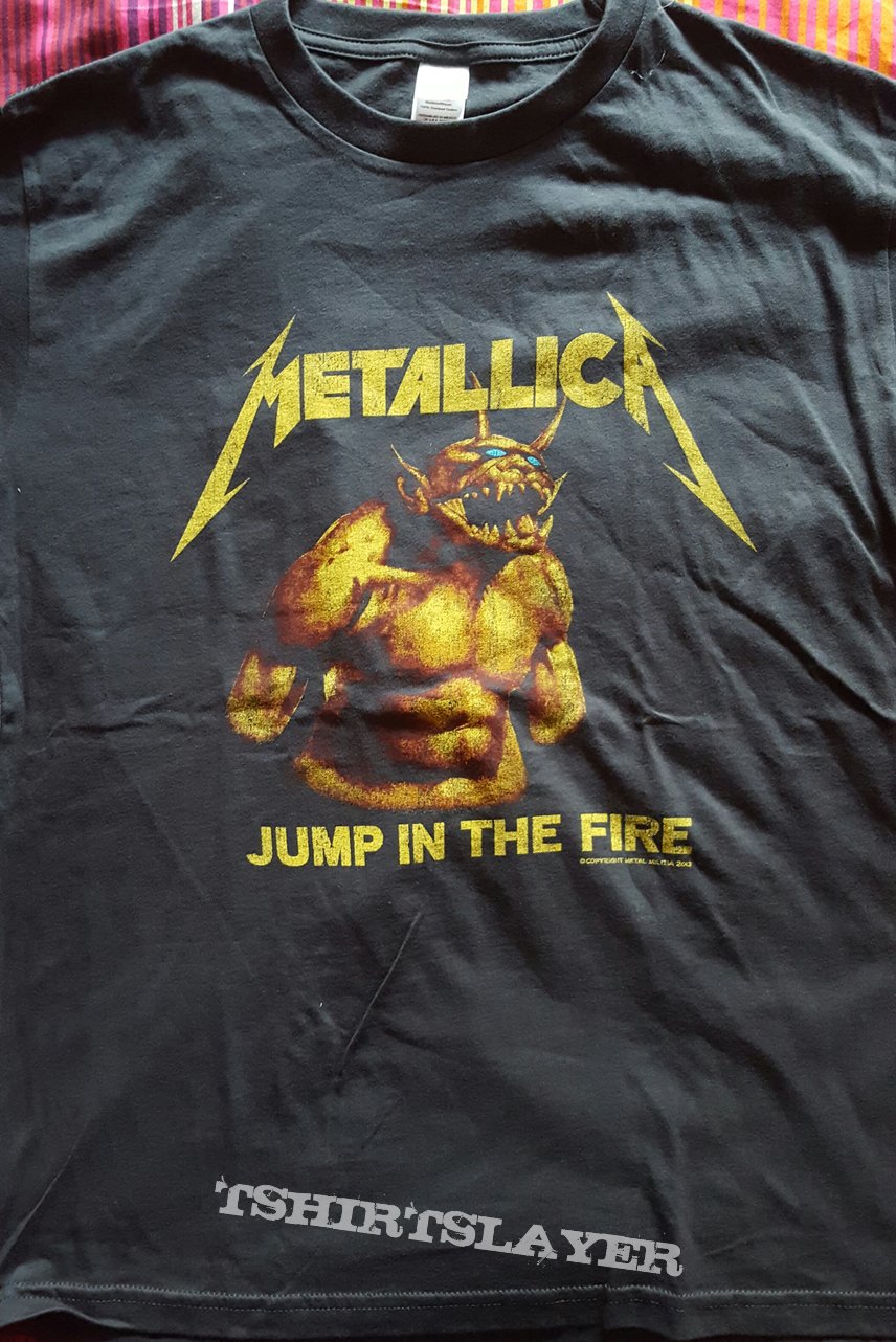 Metallica - &quot;Jump In The Fire&quot; official shirt (reprint)