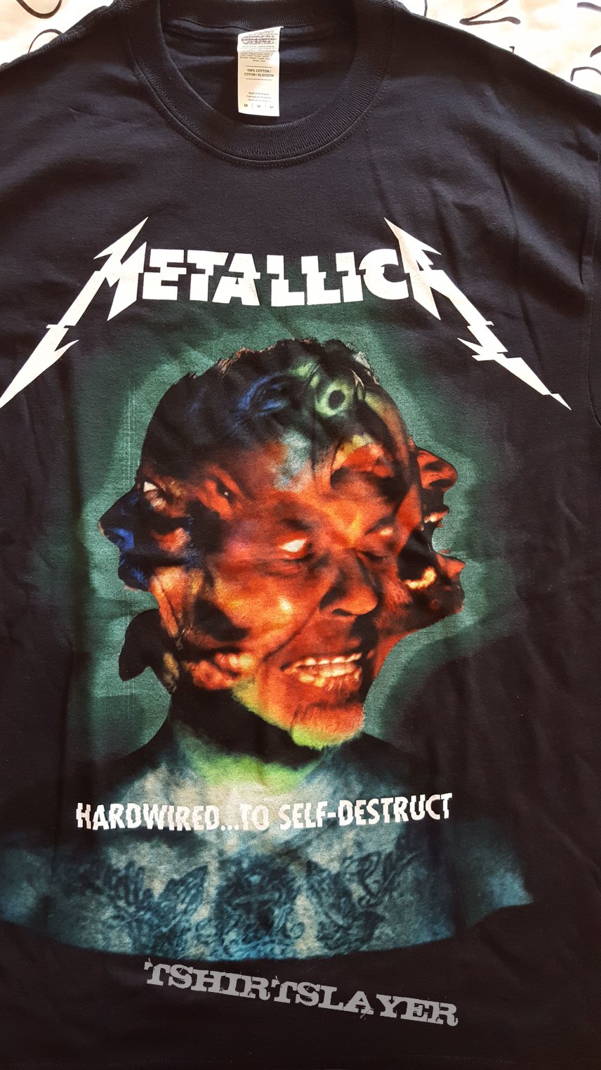 Metallica - &quot;Hardwired...To Self Destruct&quot; official shirt