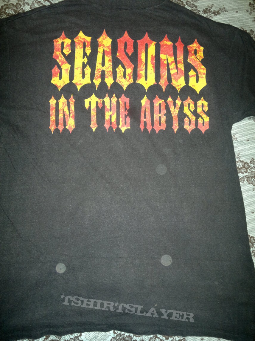 Slayer - "Seasons in the Abyss" official shirt Slayer - "Seasons in the Abyss" official shirt