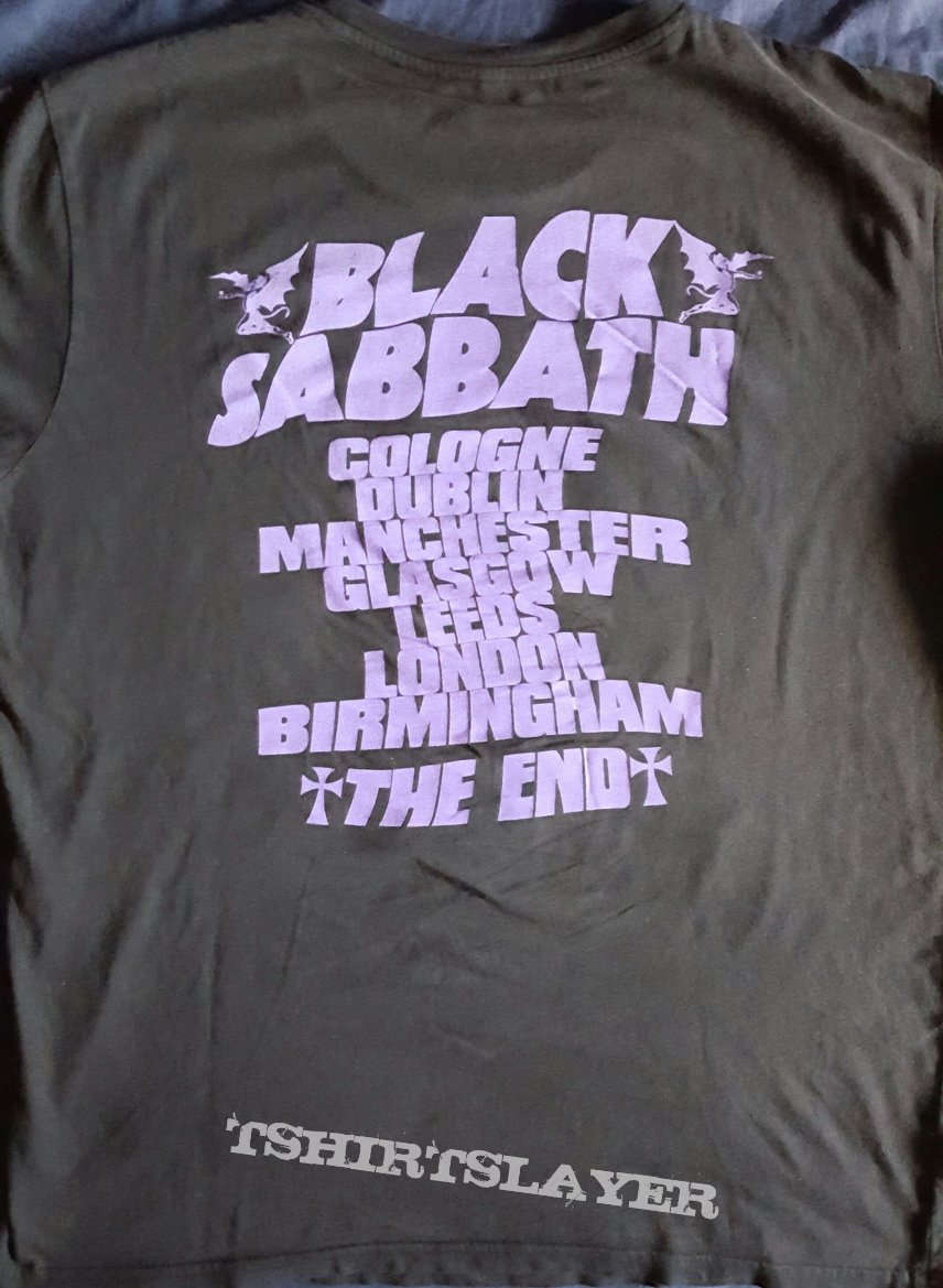 Black Sabbath - &quot;The End&quot; official tour shirt 