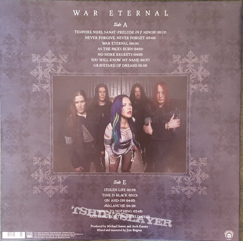 Arch Enemy - &quot;War Eternal&quot; Gatefold LP 